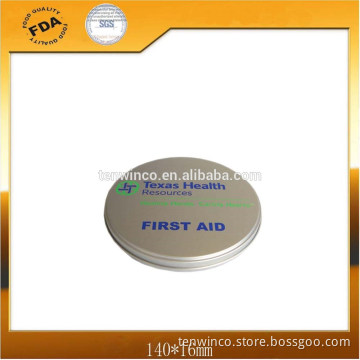 Round CD Tin Box for 1pc CD